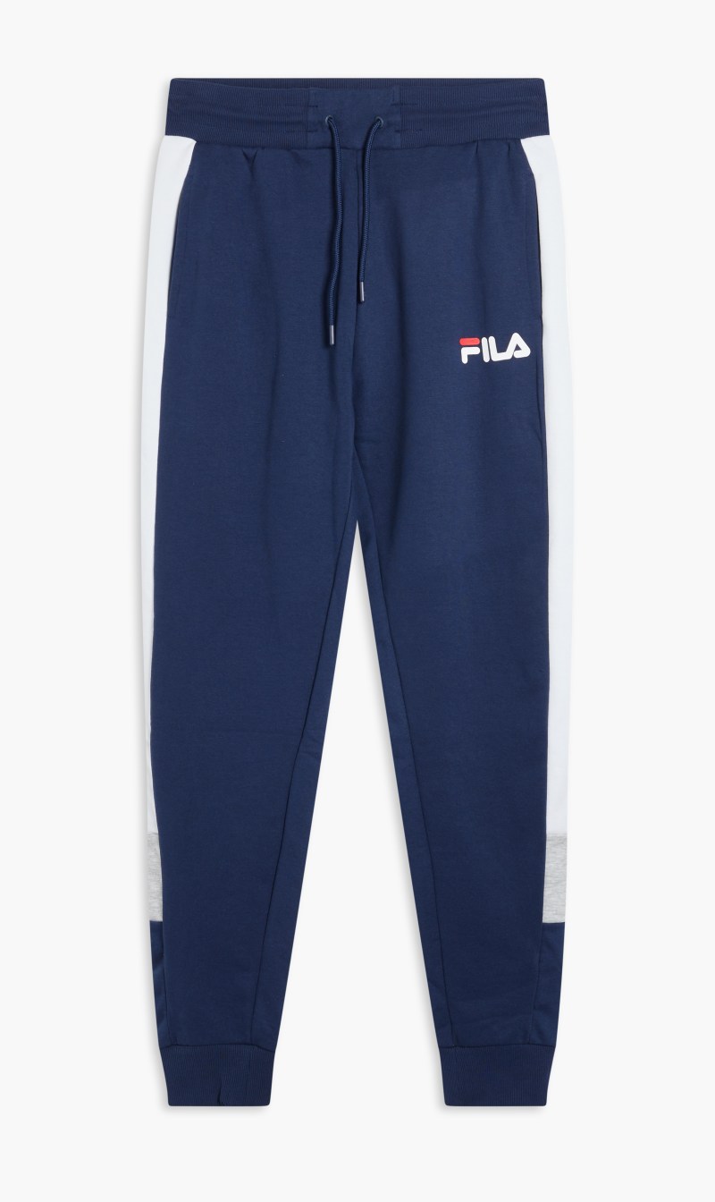 

Fila Blue Colour Blocked Pant for Men | The Deal Outlet