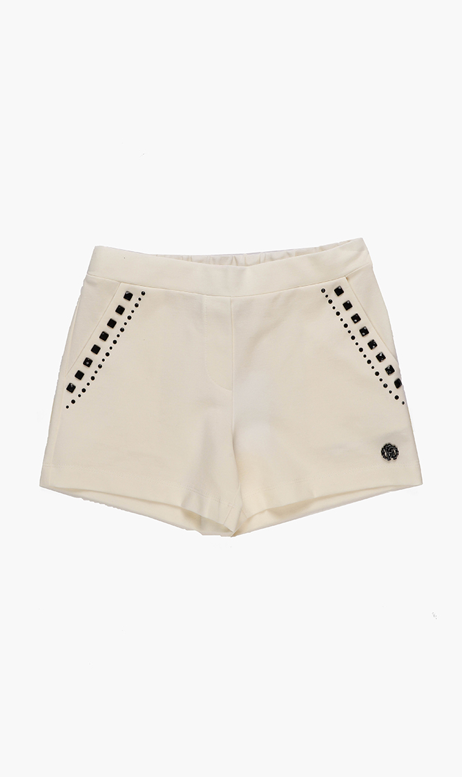 

Interlock Studded Shorts