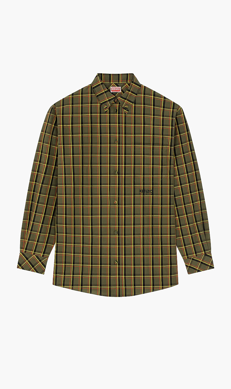 

Check Casual Shirt, Green