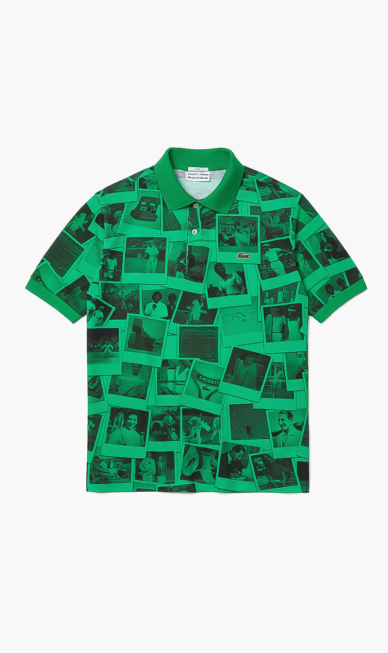 

Polaroid Graphic Printed Polo, Green