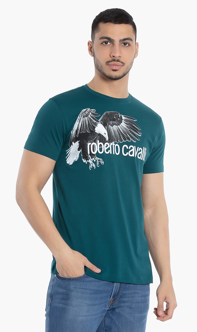 

Roberto Cavalli Eagle Print T-shirt