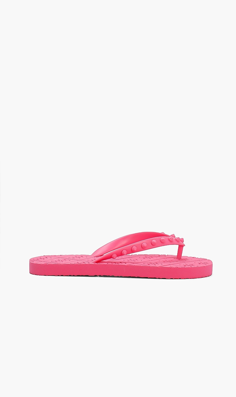 

Guess Pink Loray Slides for Women | The Deal Outlet