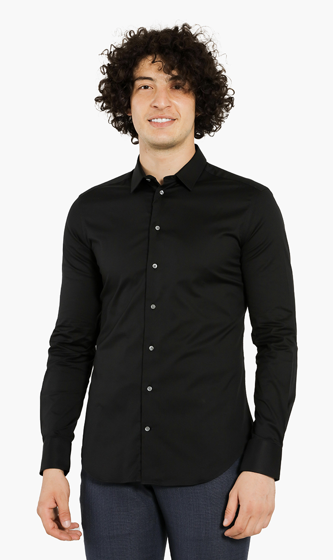 

Emporio Armani Slim Fit Long Sleeves Shirt