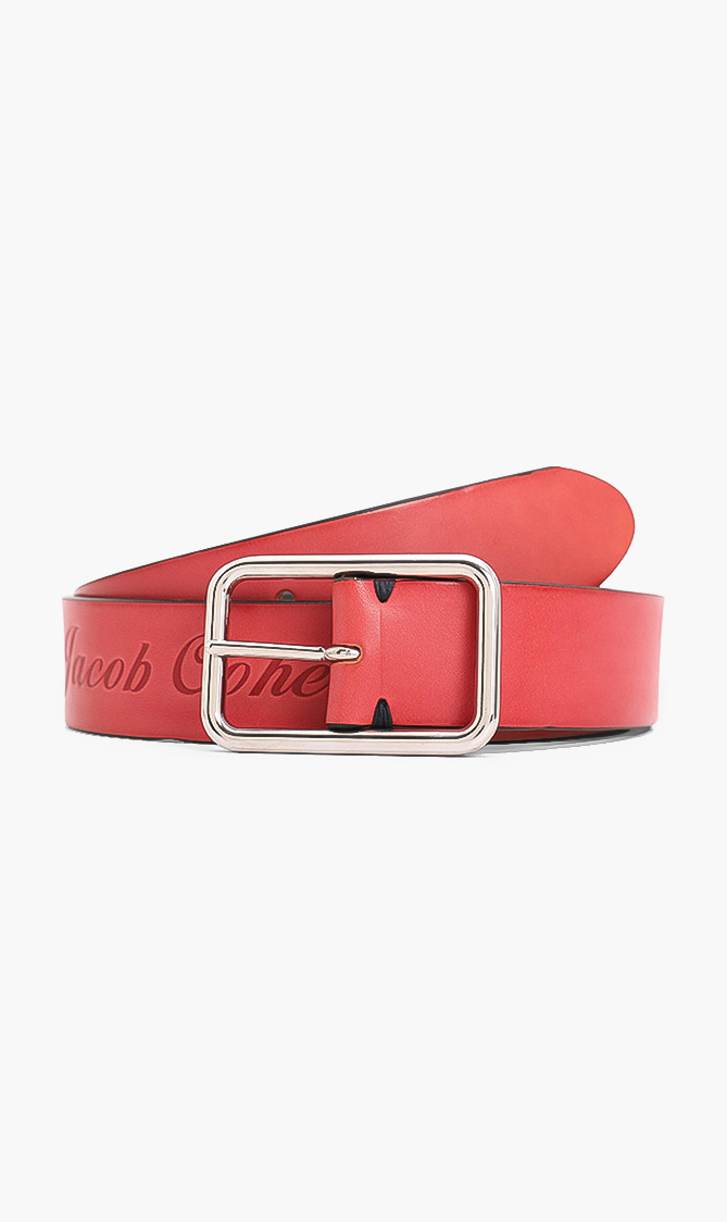 

JACOB COHEN Pale Leather Belt