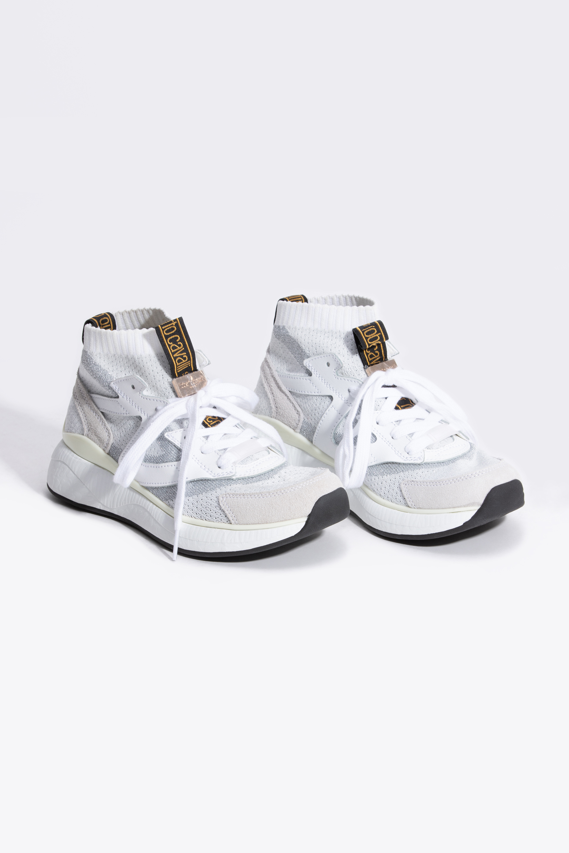 

Roberto Cavalli Patterned Sock Women's Sneaker