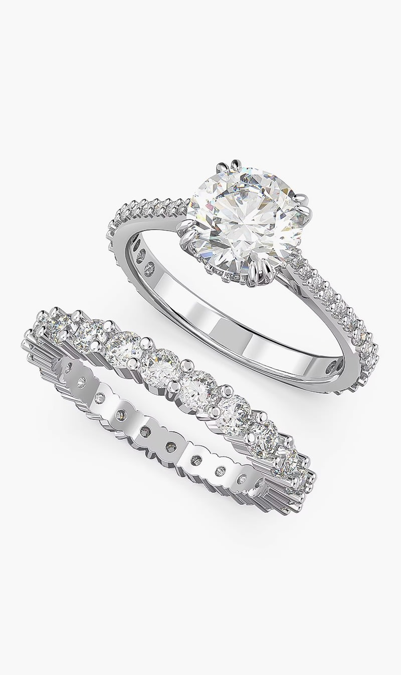 

Swarovski Others Sjc Constella Set Rings Whi/rhs 60mm for Women | The Deal Outlet