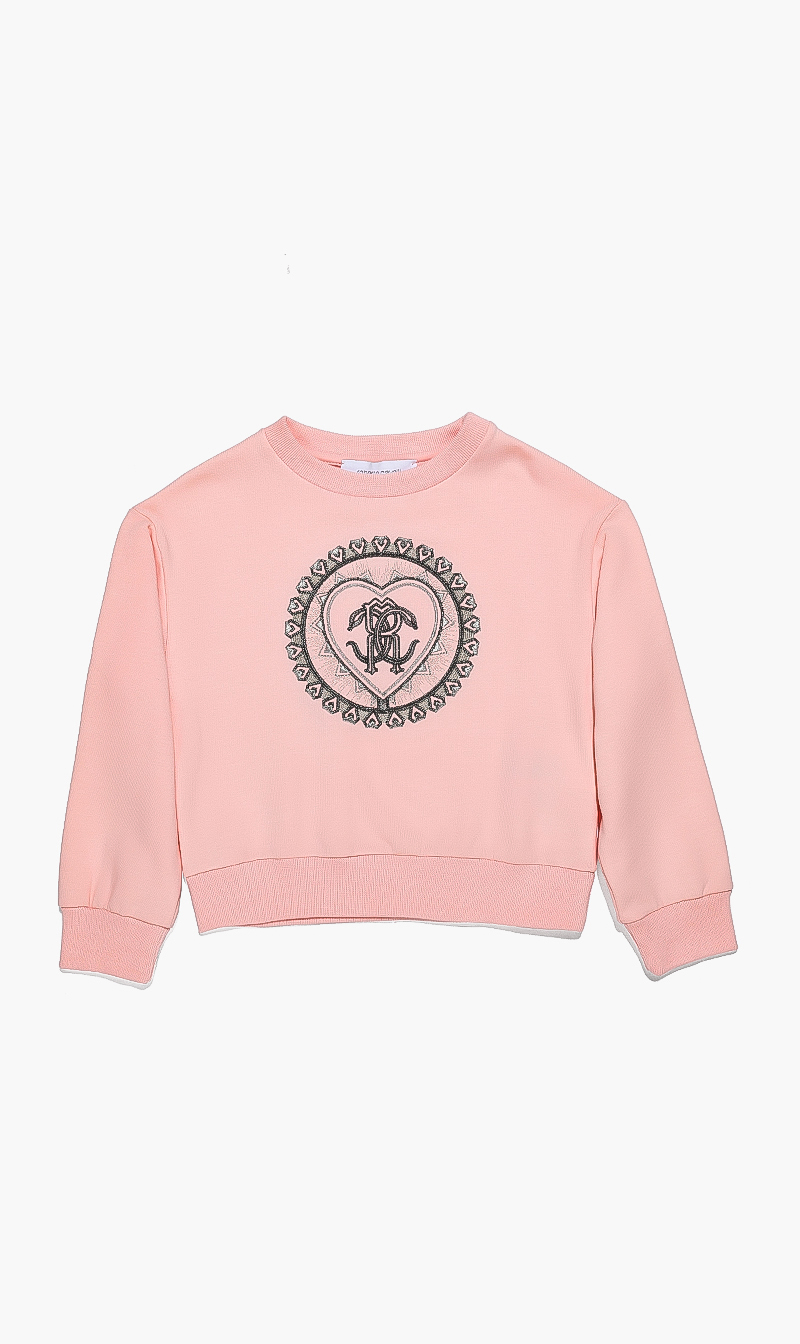 

Roberto Cavalli Crewneck Heart Sweatshirt