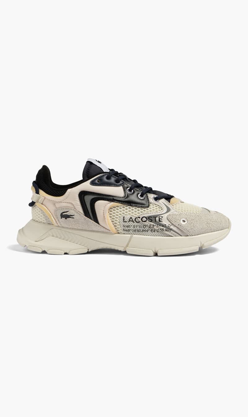 Lacoste Beige L003 Neo Textile Trainers for Men