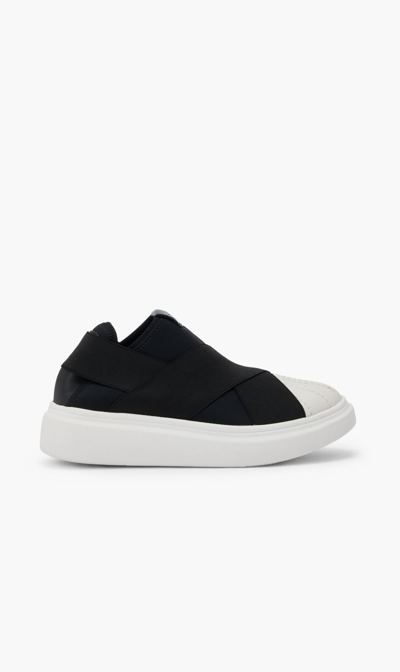 

Fessura Black White Pu White + Seam - Lycra Black - Elastic Black - Mat Black for Women | The Deal Outlet