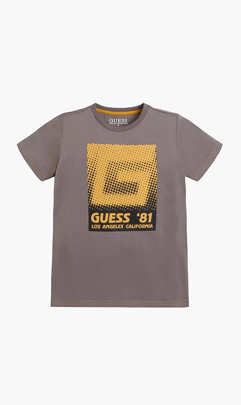 

Guess Grey Logo Short Sleeve Tshirt for Boys | The Deal Outlet