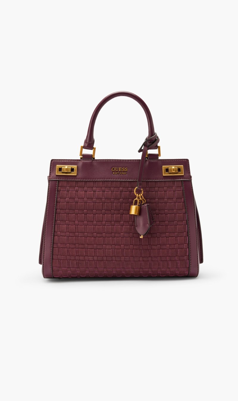 

Katey Luxury Satchel, Red