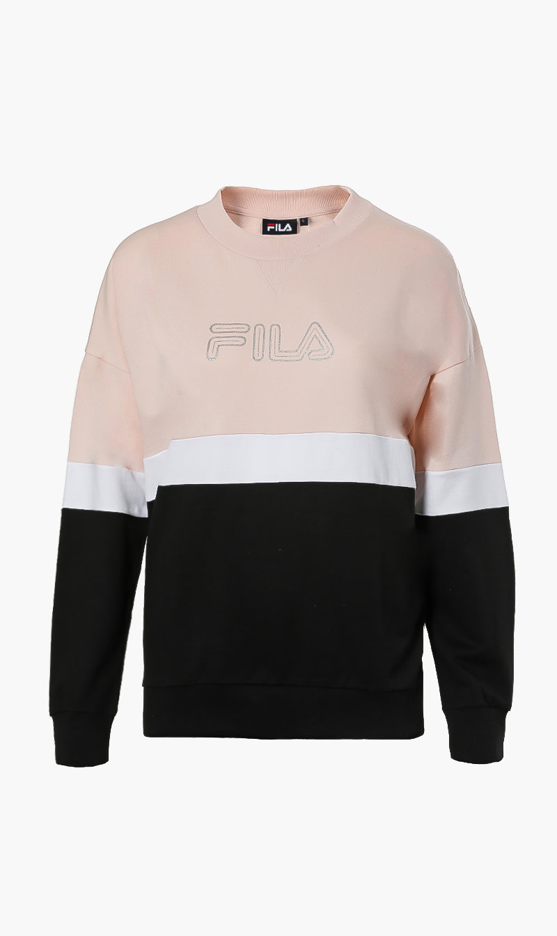 

Fila Colour Blocked Print Sweatshirt