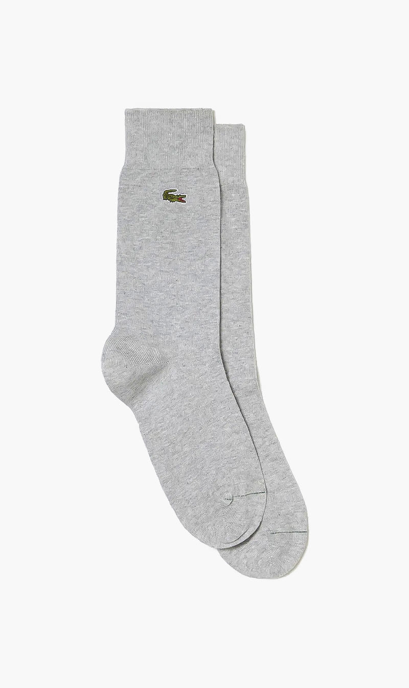 

Cotton Blend High Cut Socks, Grey
