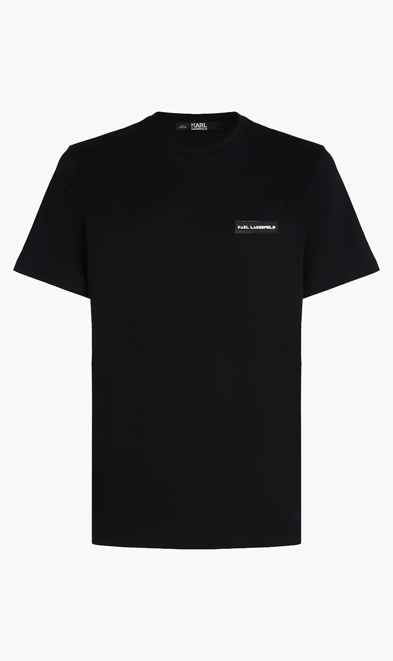 

Karl Lagerfeld Black Rubber Patch T Shirt for Men | The Deal Outlet
