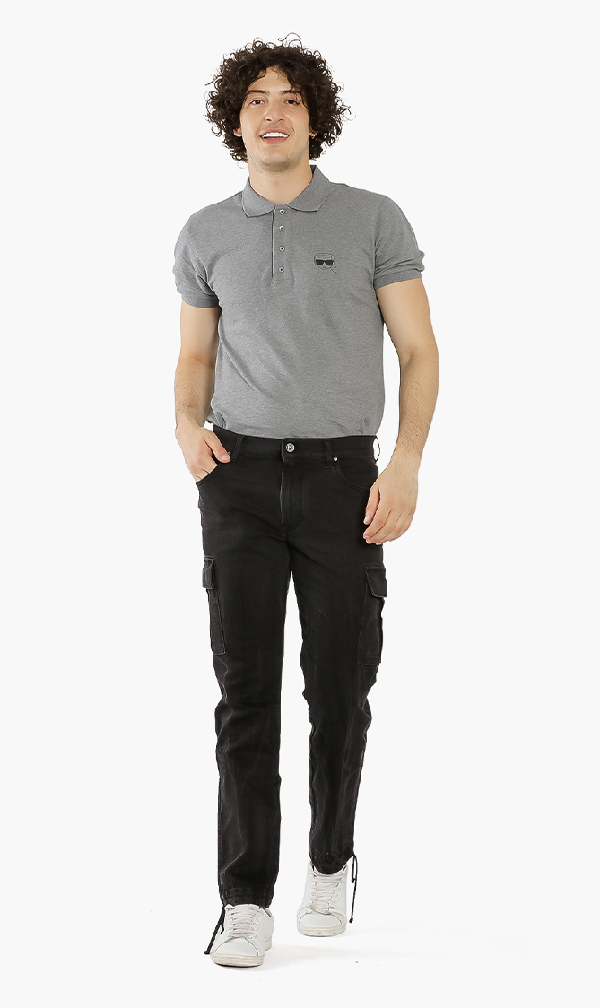 

Multi-pockets Jeans, Black