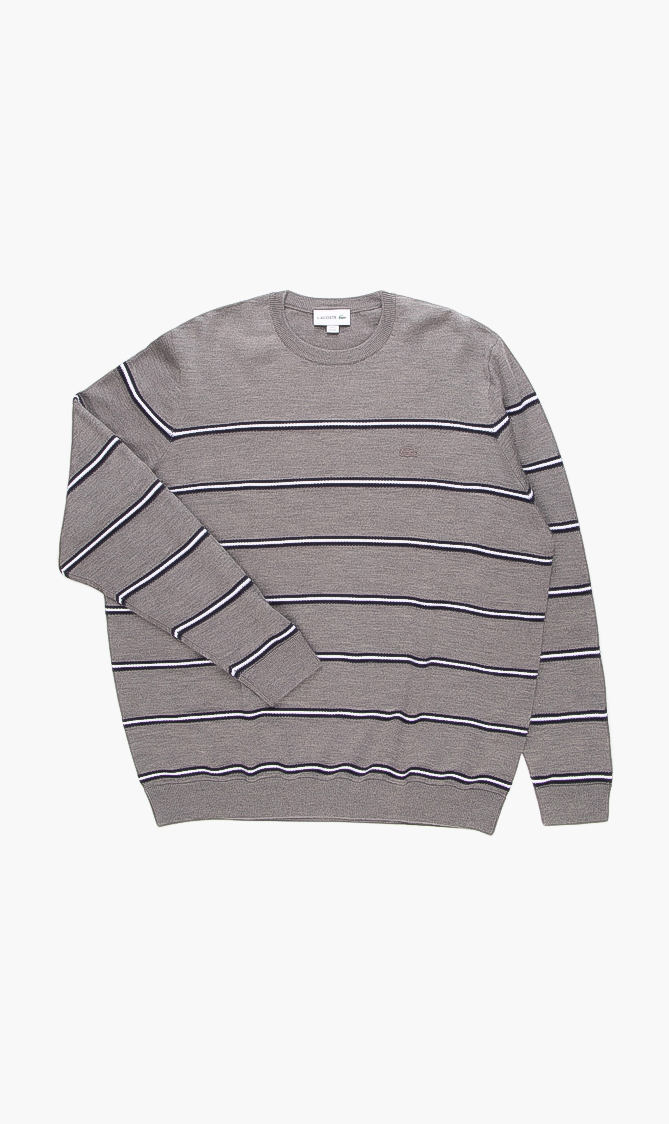 

Lacoste Striped Wool Sweater
