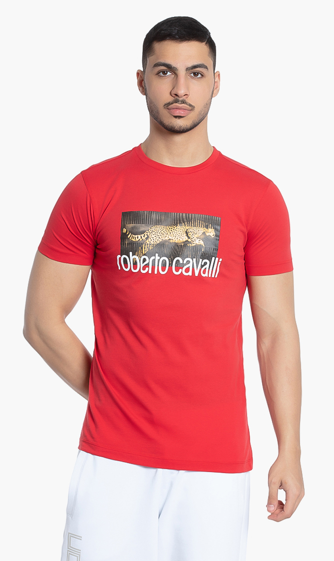 

Roberto Cavalli Leopard Print T-shirt