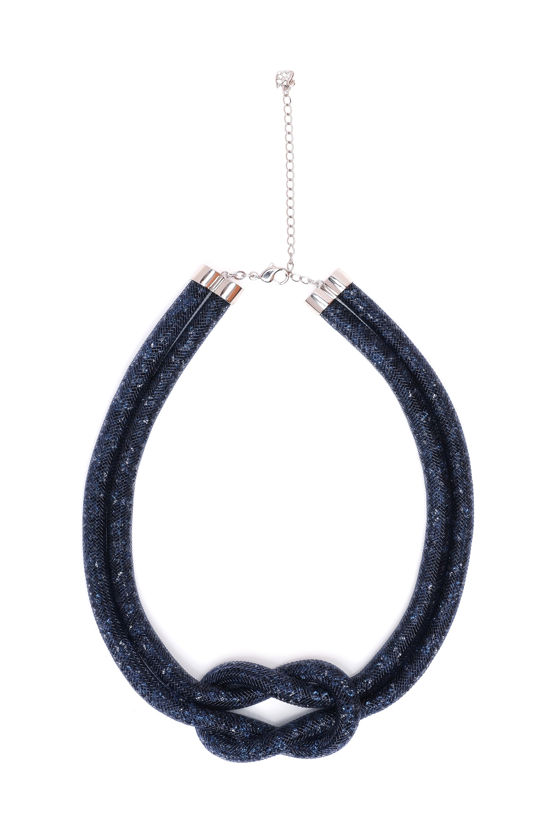 

Swarovski Blue Stardust Knot Necklace
