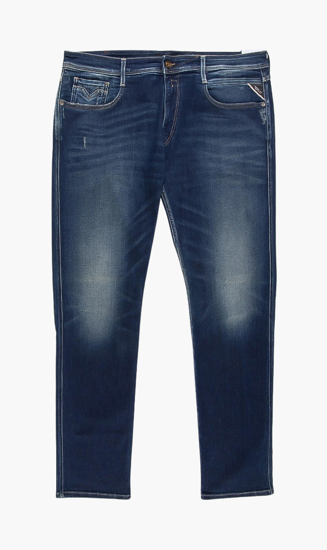 

Anbass Slim Fit Power Stretch Jeans, Blue