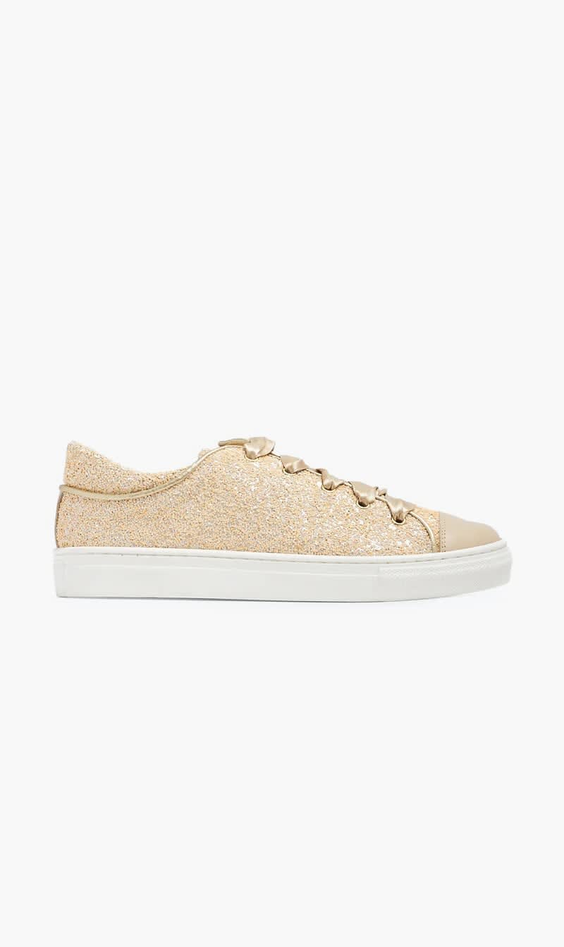 

Andanines Gold Shimmer Sneakers for Girls | The Deal Outlet