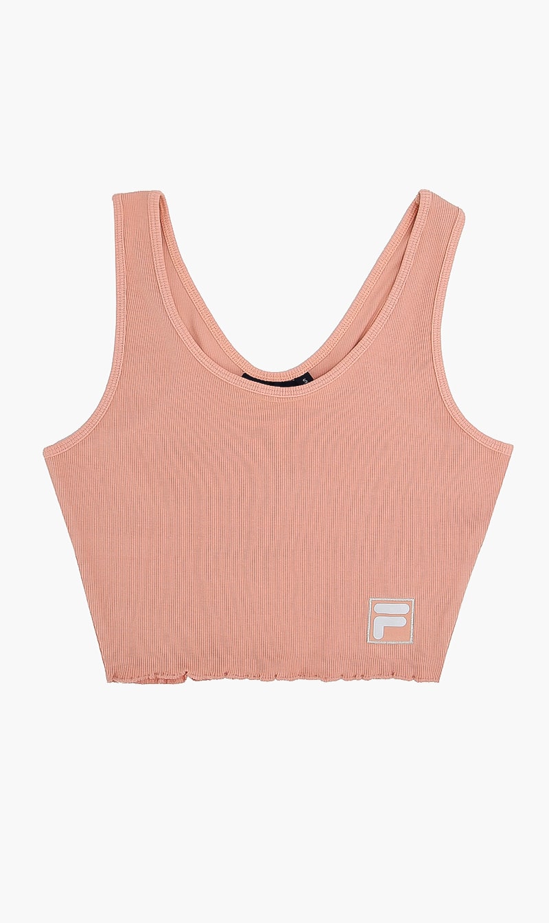 

Fila stretch rib tank top | the deal outlet, Pink