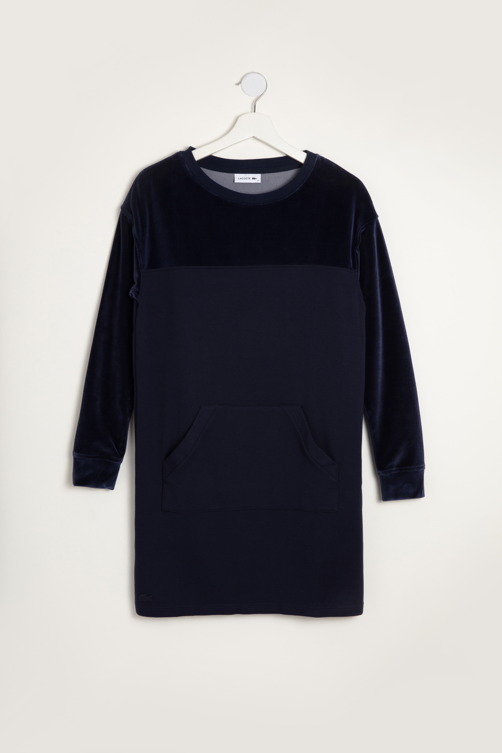 

Lacoste Velvet Detail Sweatdress