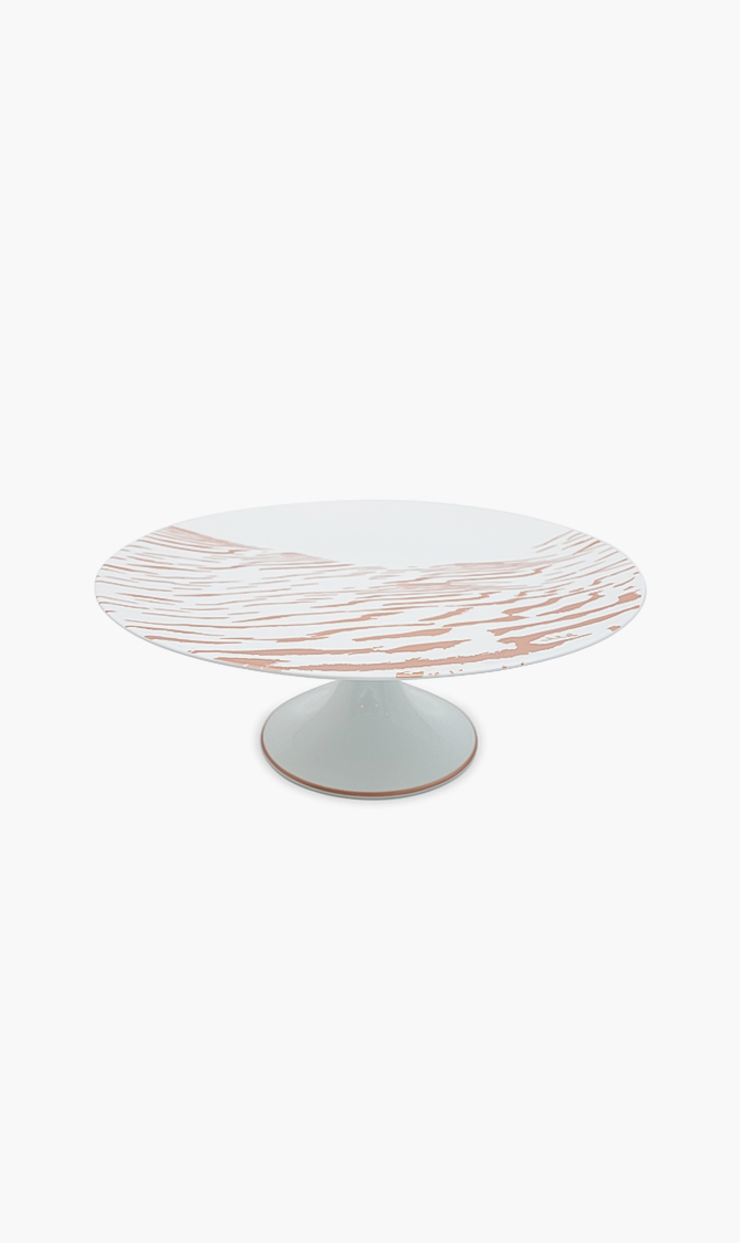 

Footed Cake Platter, White