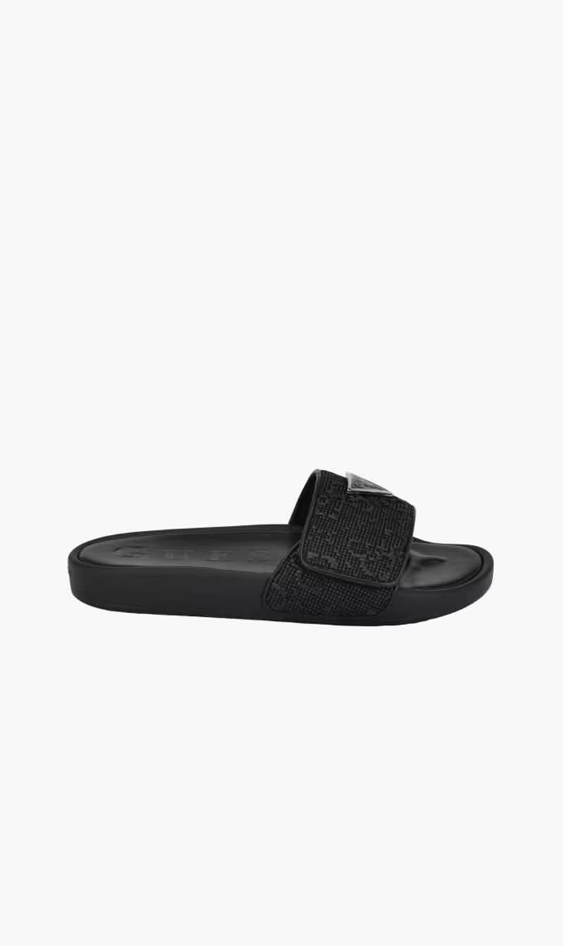 

Guess Black Callena Pool Slides for Women | The Deal Outlet