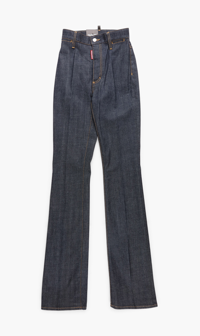 

Dsquared2 High Waist Twiggy Flare Angel Jeans