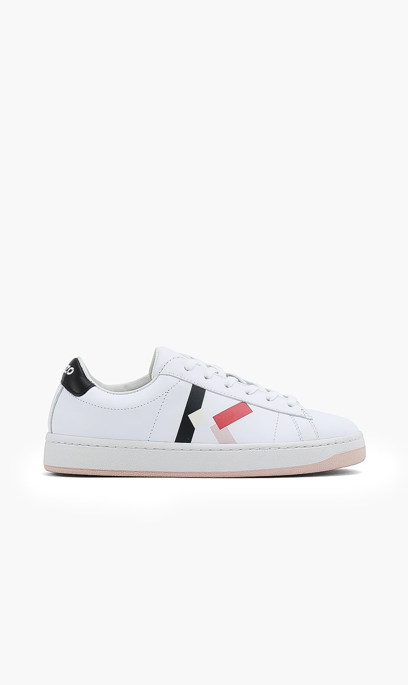 

Cushioned Lace Up Sneakers, White