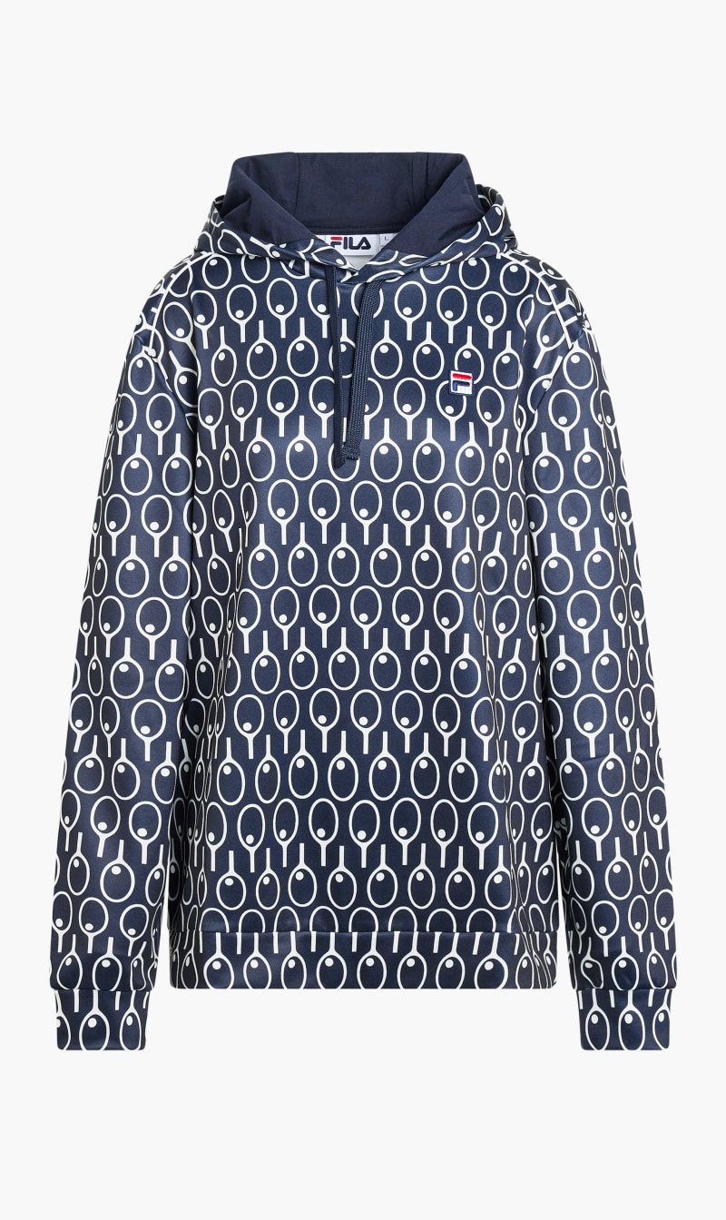 

Fila Blue Hoodie With Piping Details for Kids | The Deal Outlet