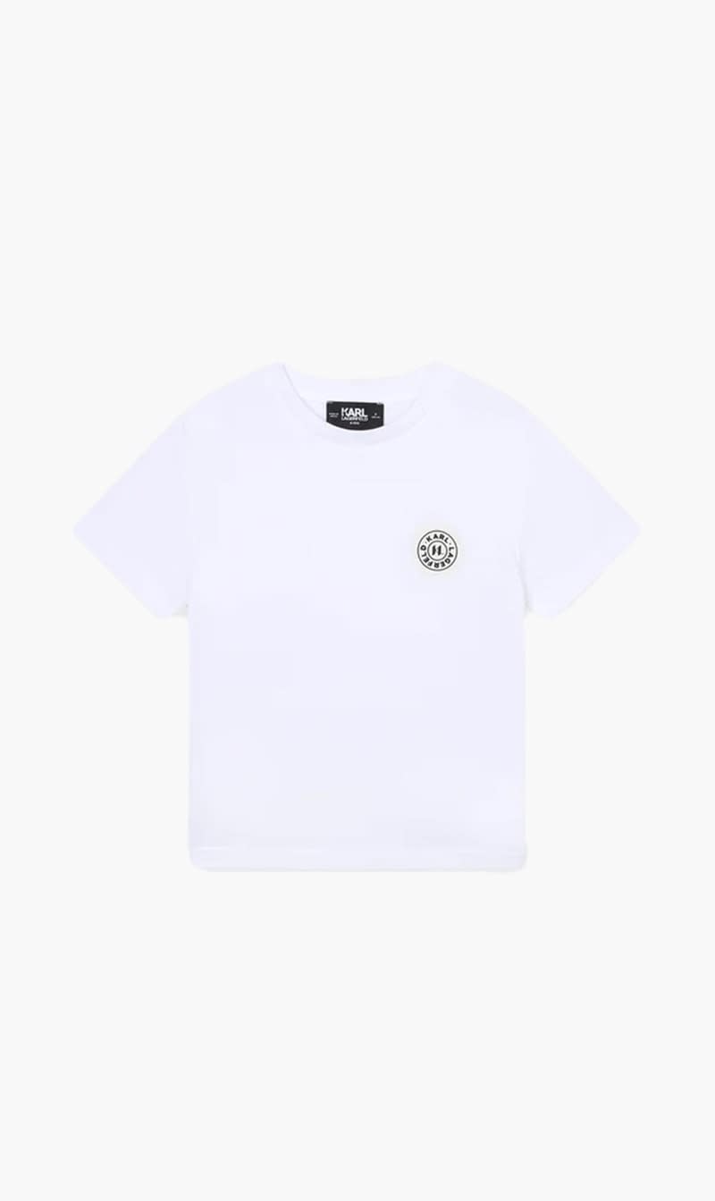

Karl Lagerfeld White Ss Tee-shirt for Boys | The Deal Outlet