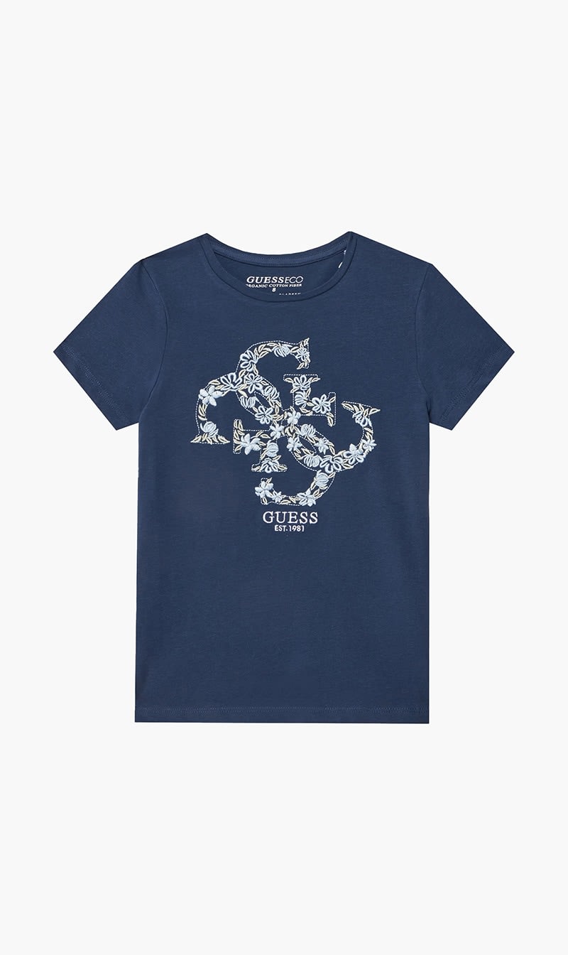 

Guess Blue Ss T-shirt for Girls | The Deal Outlet