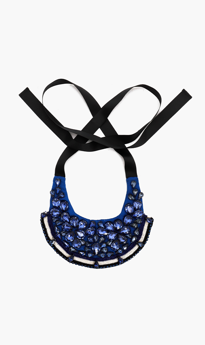 

Crystal Embellished Fashion Necklaces, Blue