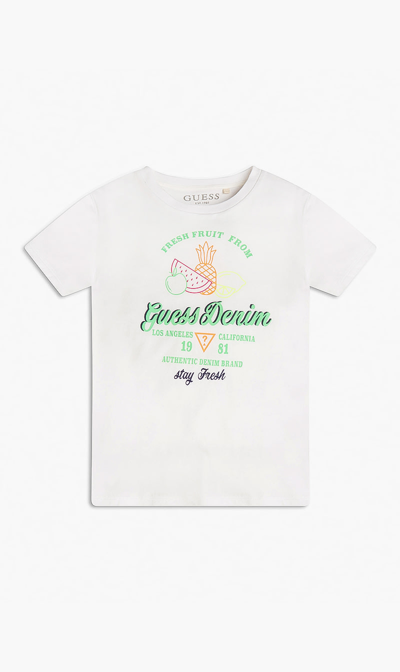 

Round Neck Tshirt, White