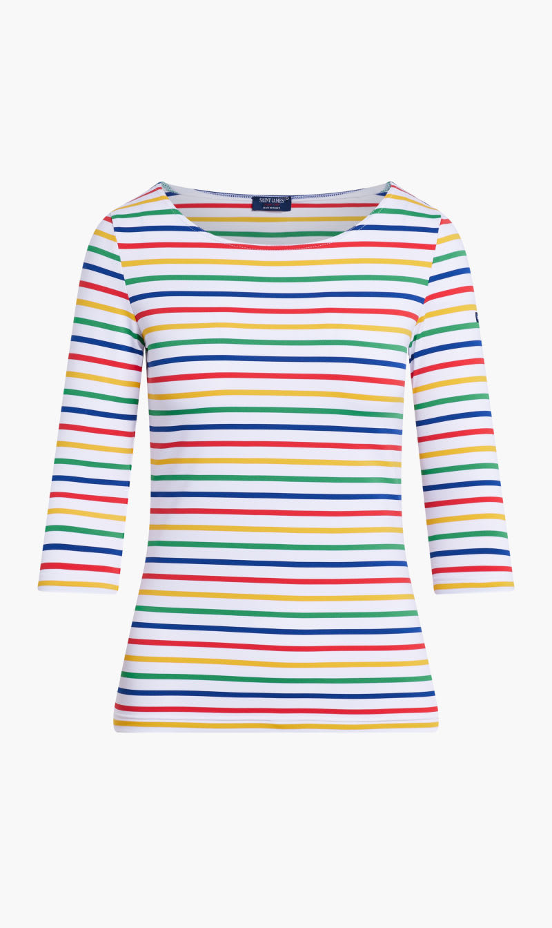 

Saint James Beige Garde Cote Iiimu Women Tee-shirt for Women | The Deal Outlet