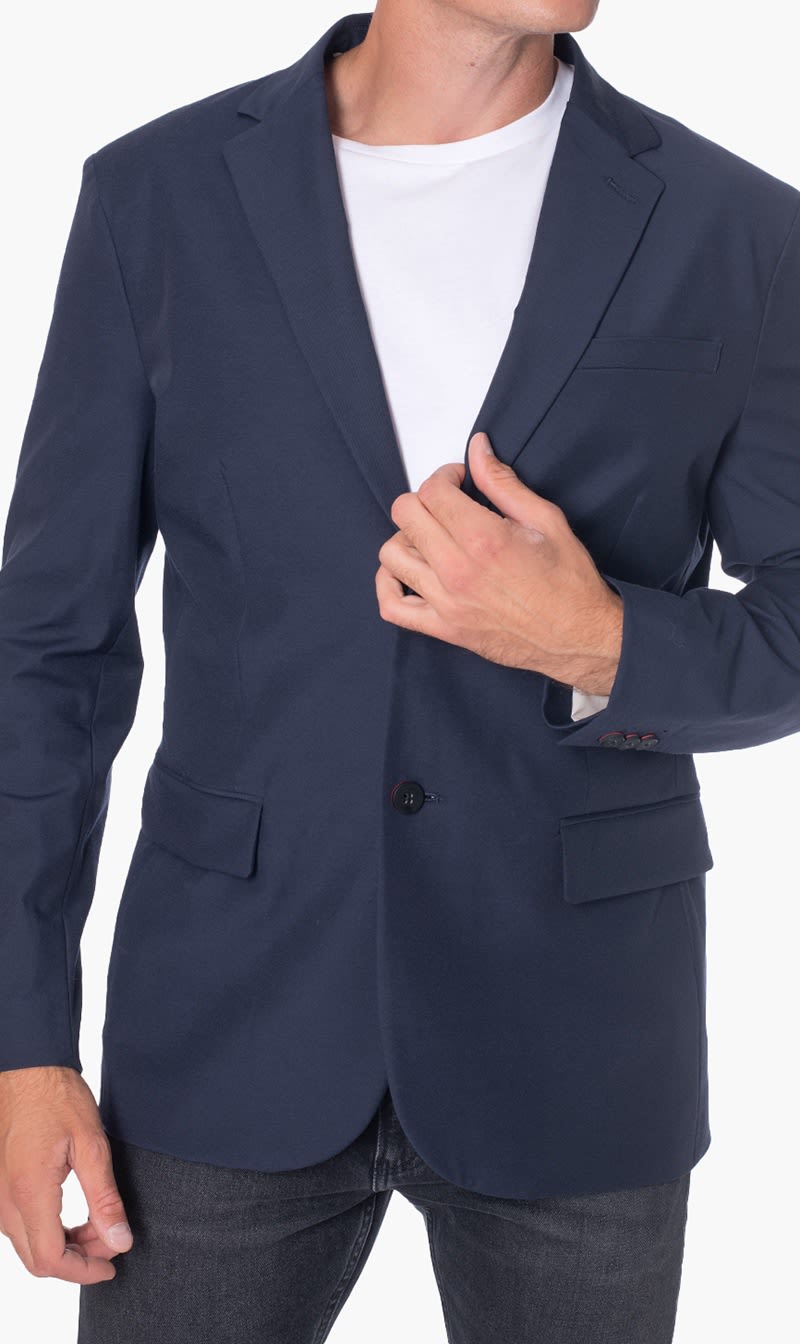 

Guess Blue Eaton Blazer for Men | The Deal Outlet