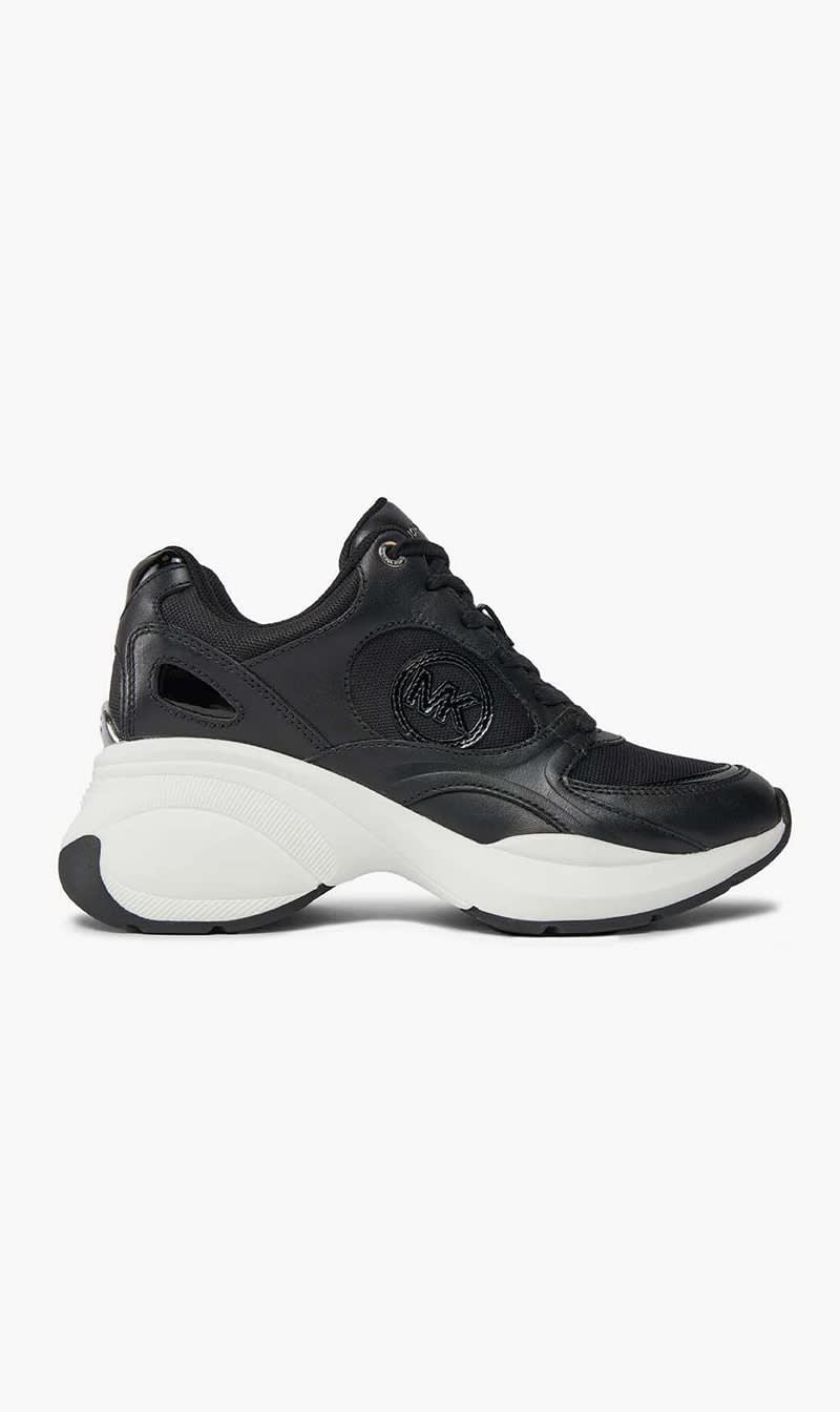 

Michael Kors Black Zuma Trainer for Women | The Deal Outlet