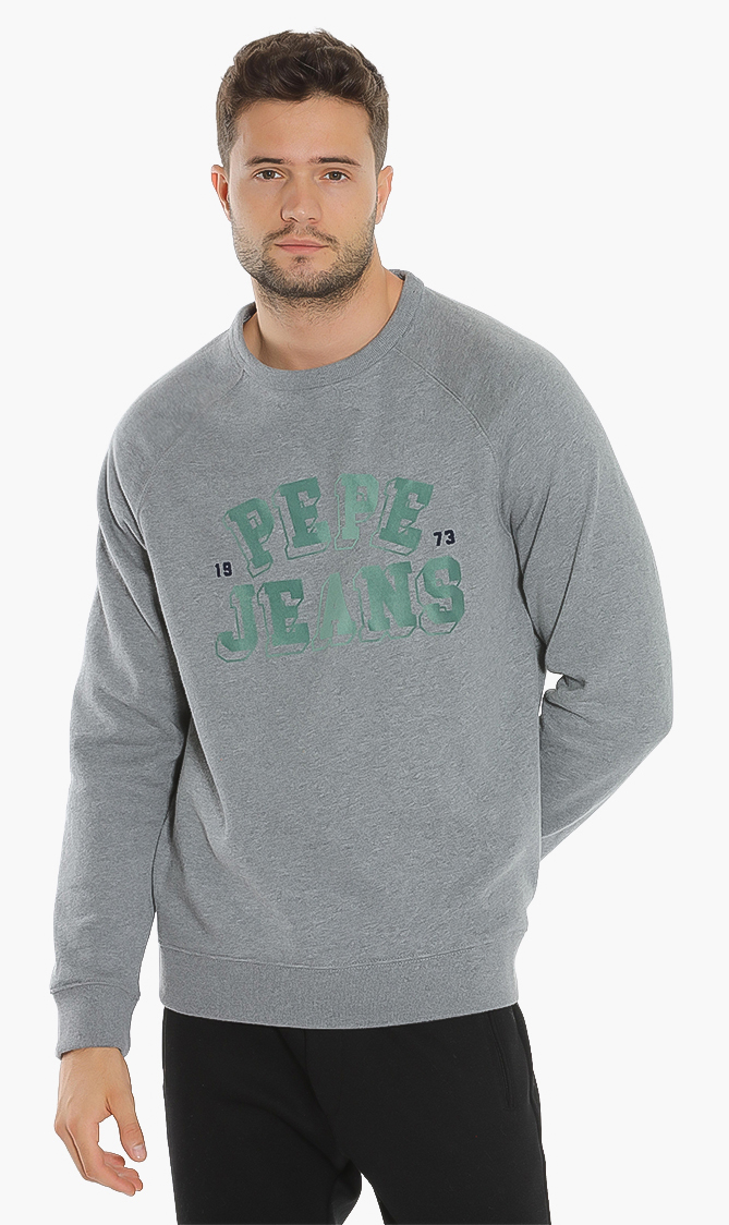 

Linus Logo Sweatshirt, Grey