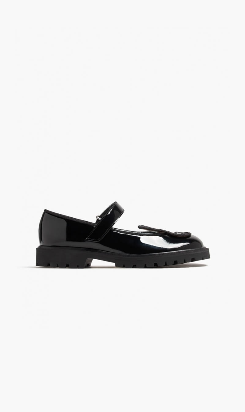 

Sophia Webster Black Butterly Mary Jane Shoes for Girls | The Deal Outlet
