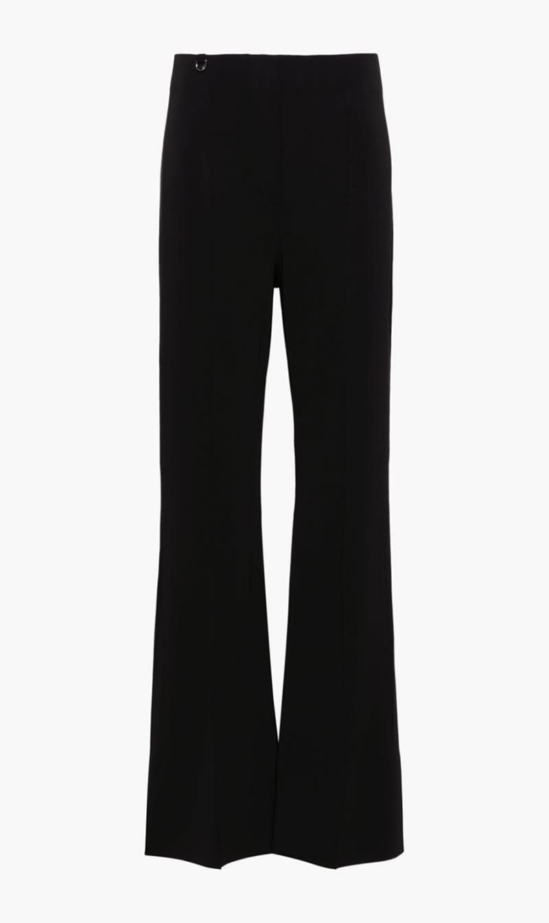 

Jacquemus Black Apollo Flared Tousers for Women | The Deal Outlet