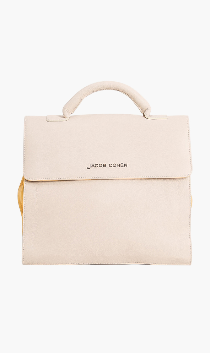 

Jacob Cohen Two-tone Leather Handbag