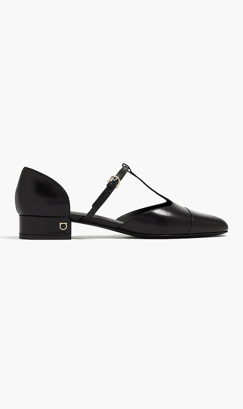 

Salvatore Ferragamo Black Ballet for Women | The Deal Outlet