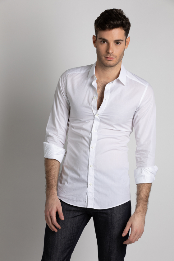 

Dolce&gabbana Gold Popeline Long Sleeve Shirt