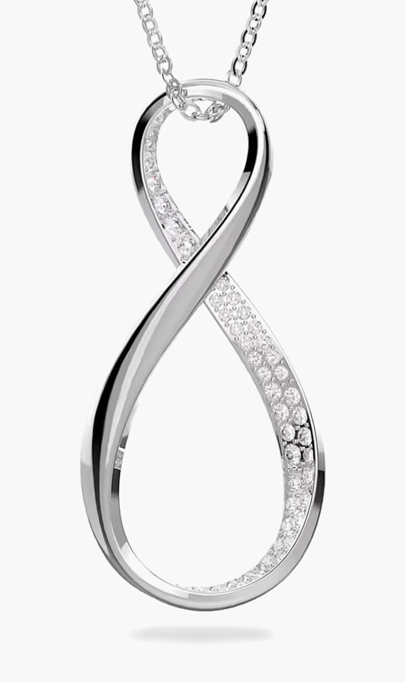 Swarovski Silver Exist Pendant Necklace for Women