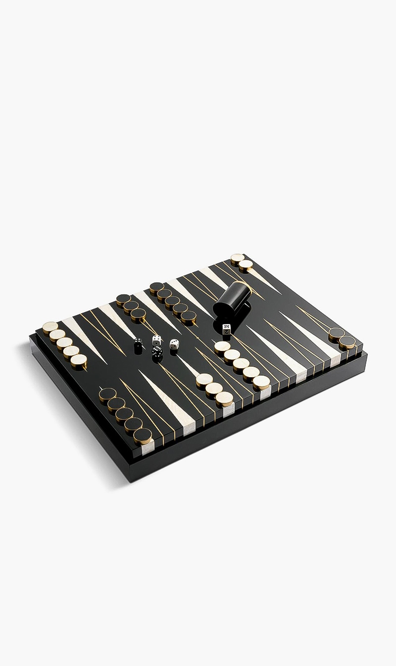 

Backgammon Set, Black