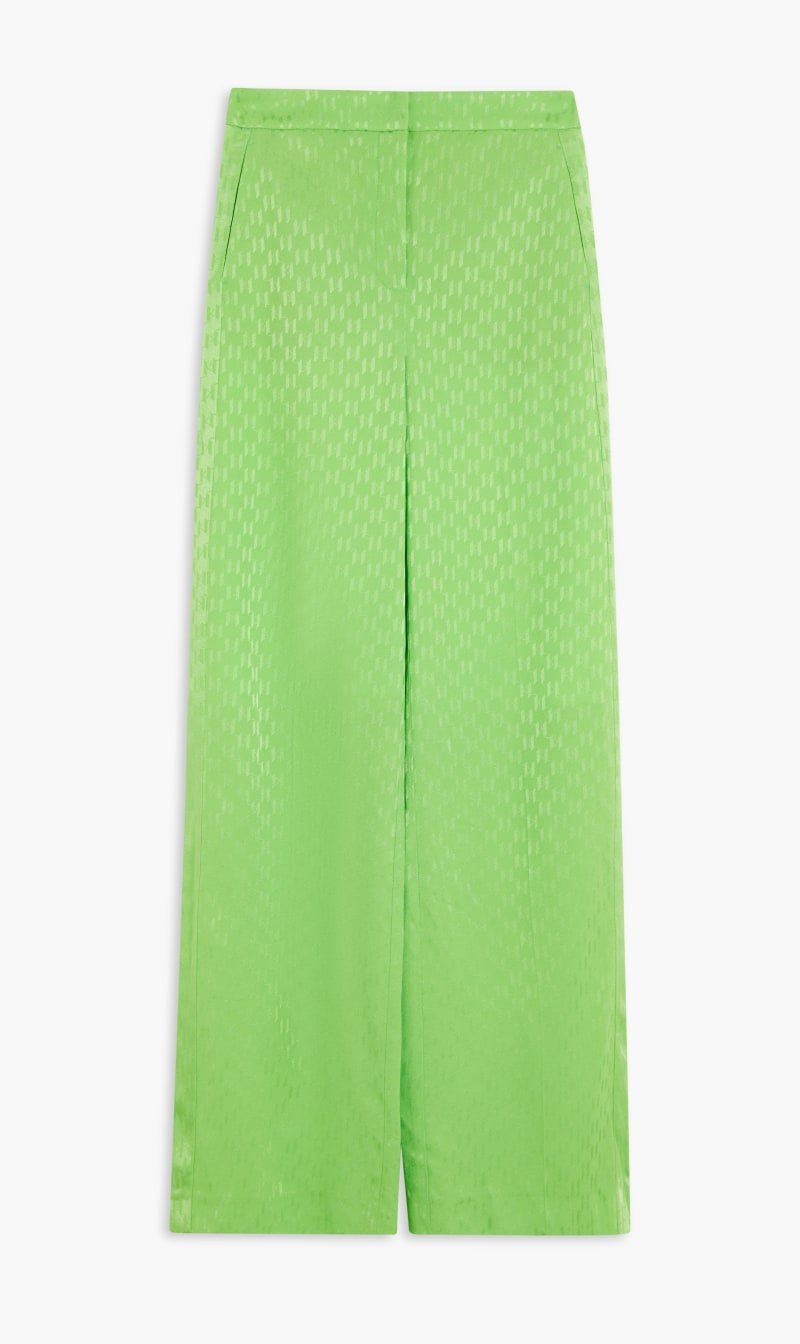 

Karl Lagerfeld Green Huns Pick Monogram Pants for Women | The Deal Outlet