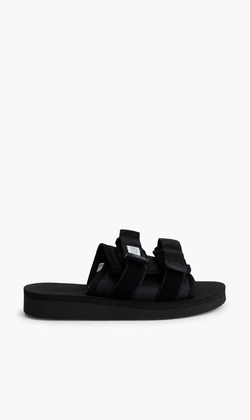

Suicoke Black Moto-cab Padded Slides for Women | The Deal Outlet