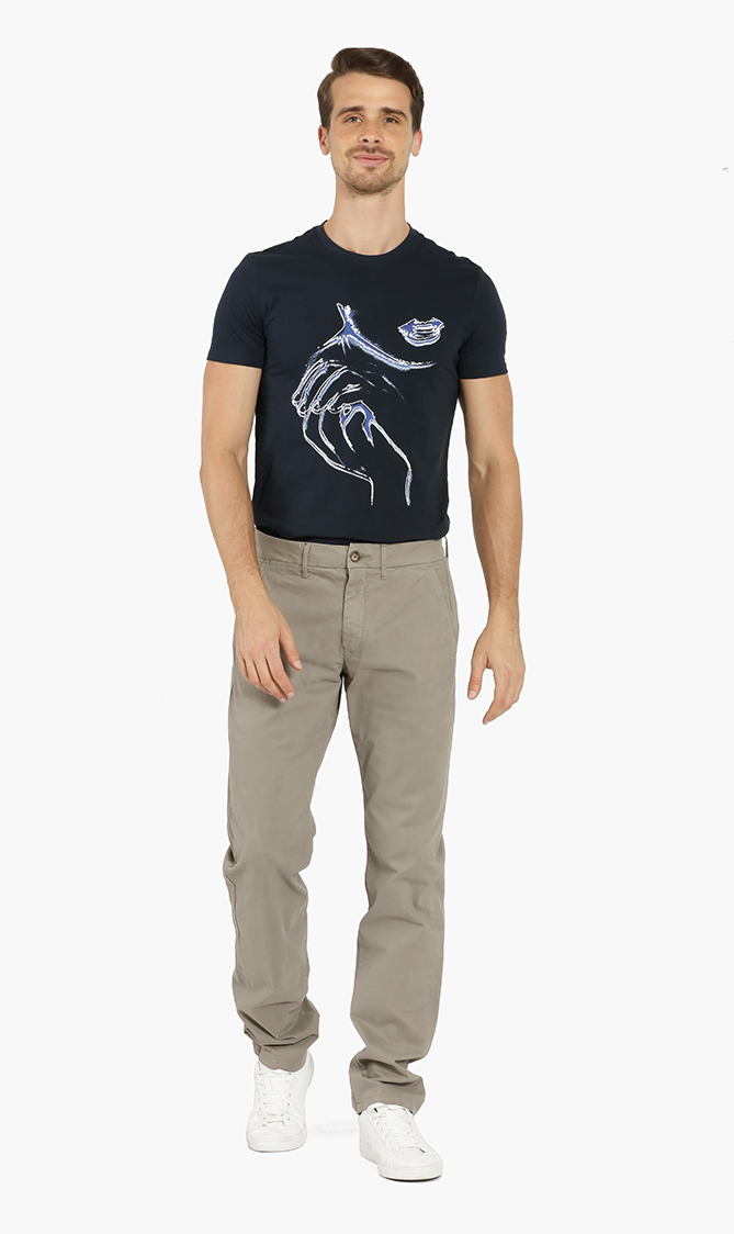 

Plain Chino Pants, Grey