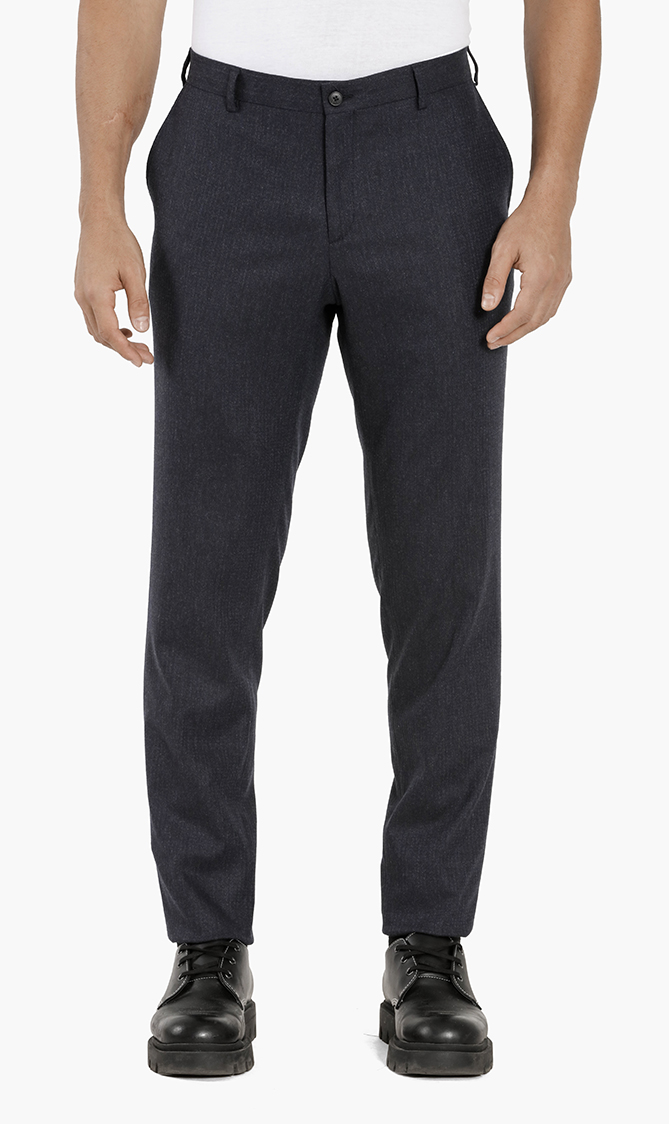 

Lab Wool-blend Trouser, Blue
